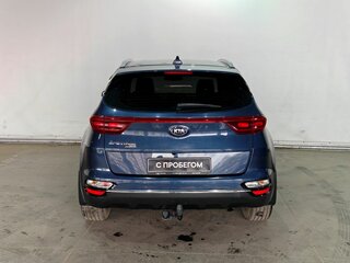 2019 Kia Sportage IV Рестайлинг, синий, 1879000 рублей, вид 5