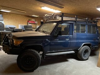 2012 Toyota Land Cruiser 78 70 Series Рестайлинг 1, синий, 6150000 рублей, вид 3