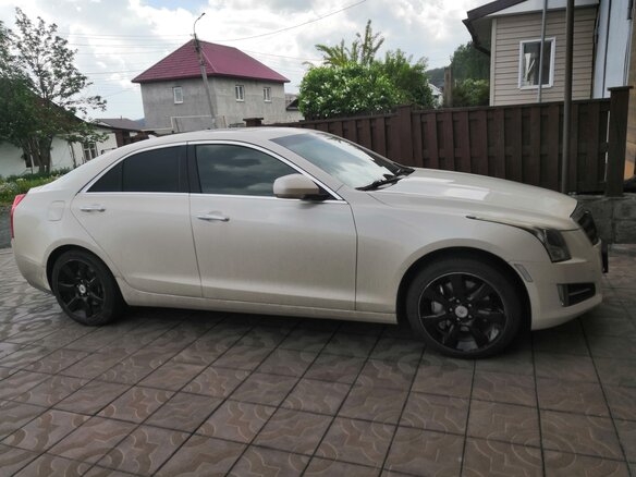 2013 Cadillac ATS I, белый, 1595000 рублей - вид 2