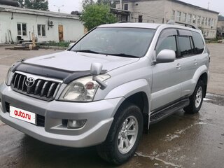 2006 Toyota Land Cruiser Prado 5-speed 120 Series, серебристый, 2200000 рублей, вид 1