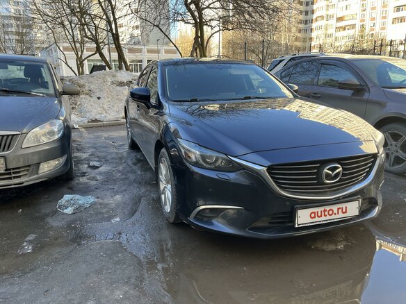 2017 Mazda 6 III (GJ) Рестайлинг, синий, 2050000 рублей