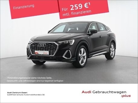 2023 Audi Q3 Sportback 35 TDI II (F3), чёрный, 4150000 рублей, вид 1