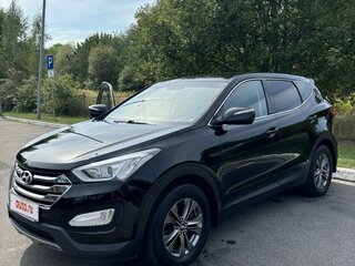 2012 Hyundai Santa Fe III, чёрный, 1650000 рублей, вид 1