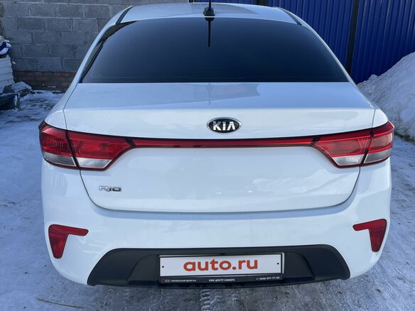 2018 Kia Rio IV, белый, 1350000 рублей - вид 5