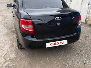 2015 Lada (ВАЗ) Granta I, чёрный, 550000 рублей, вид 3