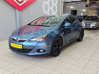 2013 Opel Astra GTC J Рестайлинг, голубой, 1000000 рублей, вид 3
