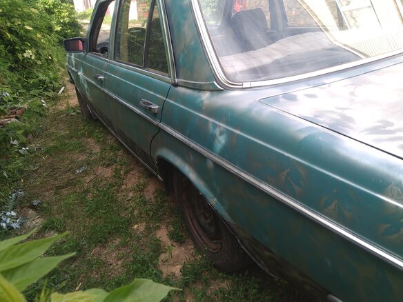 1982 Mercedes-Benz W123 200 5-speed, голубой, 500000 рублей - вид 8