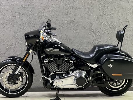 2020 Harley-Davidson Sport Glide, чёрный, 1570000 рублей, вид 4