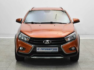 2021 Lada (ВАЗ) Vesta SW Cross I, оранжевый, 1195000 рублей, вид 2