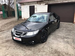2008 Saab 9-3 II Рестайлинг, чёрный, 650000 рублей, вид 1