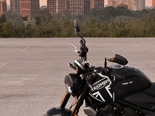 2023 Triumph Trident 660, чёрный, 870000 рублей, вид 3