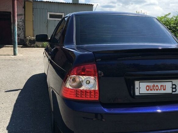 2012 Lada (ВАЗ) Priora I, синий, 550000 рублей - вид 5