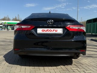 2018 Toyota Camry VIII (XV70), чёрный, 1650000 рублей, вид 5