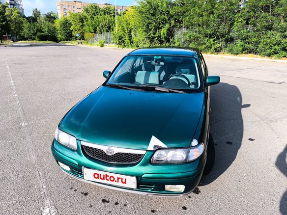1998 Mazda 626 V (GF), зелёный, 650000 рублей