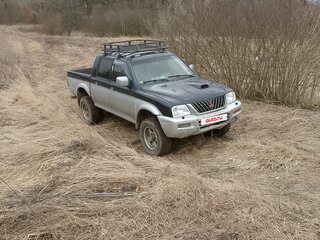 2003 Mitsubishi L200 III, синий, 450000 рублей, вид 4