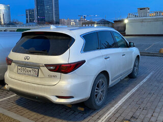 2018 Infiniti QX60 I Рестайлинг, белый, 3250000 рублей, вид 2