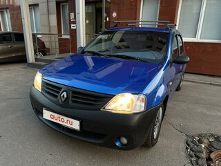 2008 Renault Logan I, синий, 595000 рублей, вид 2