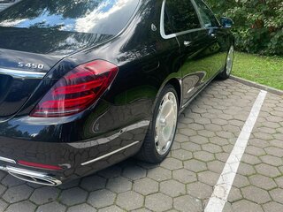 2018 Mercedes-Benz S-Класс 450 VI (W222, C217) Рестайлинг, чёрный, 7400000 рублей, вид 2