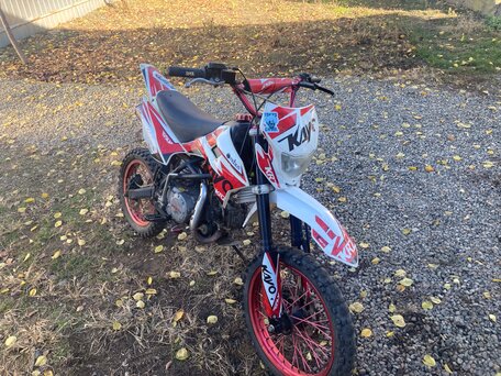2021 Kayo Basic TT140EM, красный, 72000 рублей, вид 4