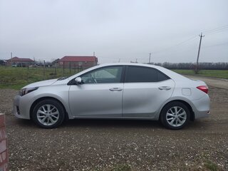2014 Toyota Corolla XI (E160, E170, E180), серебристый, 1200000 рублей, вид 4