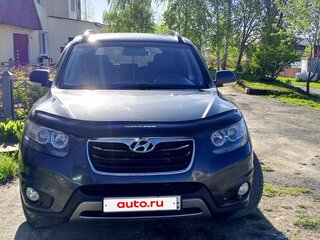 2012 Hyundai Santa Fe II Рестайлинг, серый, 1330000 рублей, вид 3