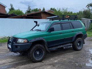 2002 Mitsubishi Pajero Sport I, зелёный, 1100000 рублей, вид 1