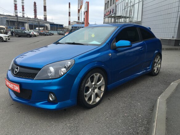 2007 Opel Astra OPC H, синий - вид 1