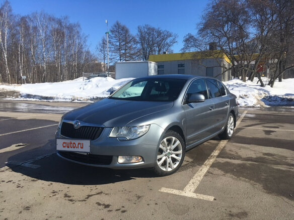 2012 Skoda Superb II, серый