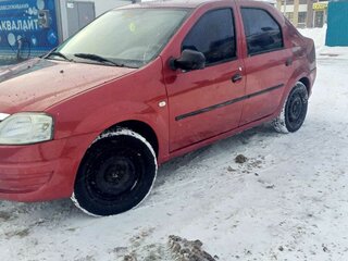 2012 Renault Logan I Рестайлинг, красный, 380000 рублей, вид 2