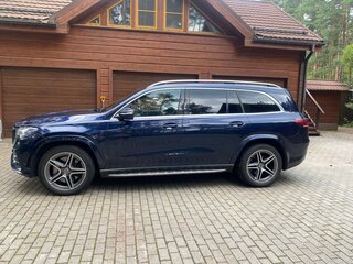 2021 Mercedes-Benz GLS 400 d II (X167), синий, 7770000 рублей, вид 4