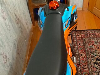 2024 Kayo Evolution YX140EM, синий, 100000 рублей, вид 1