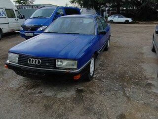 1984 Audi 200 II (C3), синий, 130000 рублей, вид 1