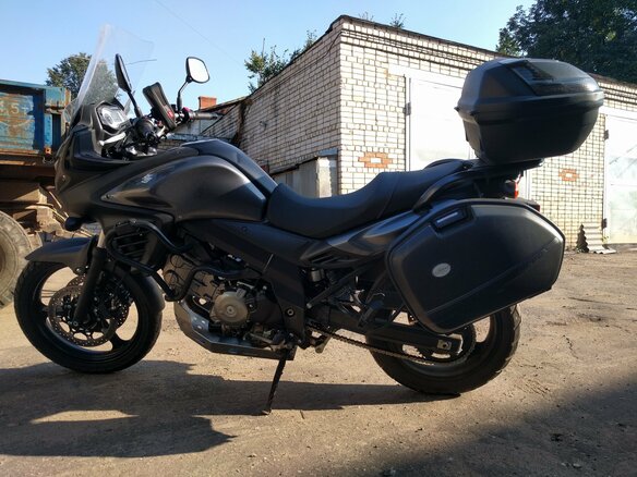 2014 Suzuki V-Strom DL 650, чёрный - вид 13