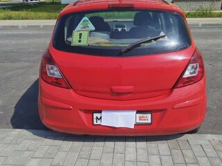 2007 Opel Corsa D, красный, 590000 рублей, вид 4