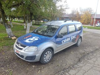 2013 Lada (ВАЗ) Largus I, серебристый, 600000 рублей, вид 1