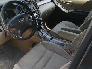 2002 Toyota Highlander I (XU20), белый, 620000 рублей, вид 5
