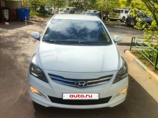 2014 Hyundai Solaris I Рестайлинг, белый, 1050000 рублей, вид 1