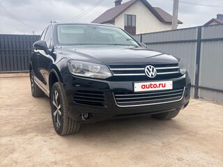 2011 Volkswagen Touareg II, чёрный, 2100000 рублей, вид 1