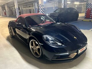 2021 Porsche Boxster GTS 4.0 IV 718 (982), чёрный, 13900000 рублей, вид 3