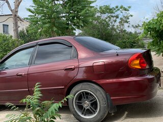 2007 Kia Spectra I Рестайлинг 2, красный, 410000 рублей, вид 5
