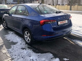 2021 Skoda Rapid II, синий, 1550000 рублей, вид 5