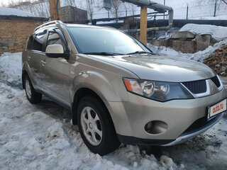 2007 Mitsubishi Outlander II, бежевый, 1275000 рублей, вид 3