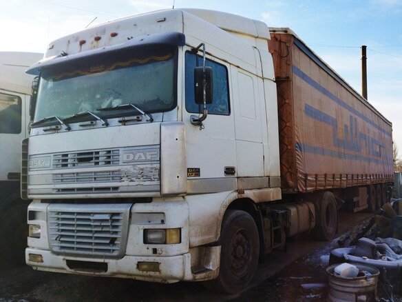 1998 DAF 95XF, белый