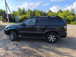 2004 Toyota Land Cruiser Prado 4-speed 120 Series, чёрный, 1800000 рублей, вид 5