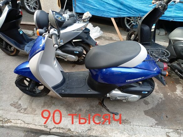 2011 Honda Dio, зелёный, 80000 рублей - вид 5