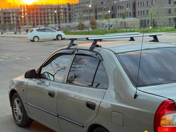 2007 Hyundai Accent ТагАЗ II, бежевый, 435000 рублей - вид 1