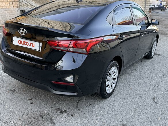 2018 Hyundai Solaris II, чёрный - вид 5