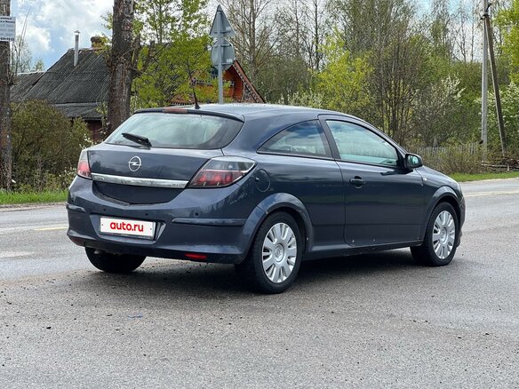 2010 Opel Astra GTC H Рестайлинг, синий, 560000 рублей - вид 3