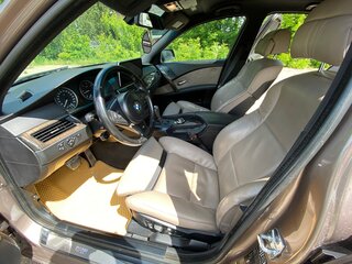 2006 BMW 5 серии 530d V (E60/E61), коричневый, 1500000 рублей, вид 5