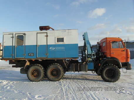 2009 КамАЗ 4308, оранжевый, 4000000 рублей, вид 1